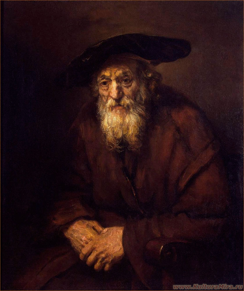 Рембрандт Харменс ван Рейн. Портрет старого иудея / www.kulturamira.ru