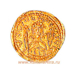 Киевская золотая монета XI в. / www.kulturamira.ru